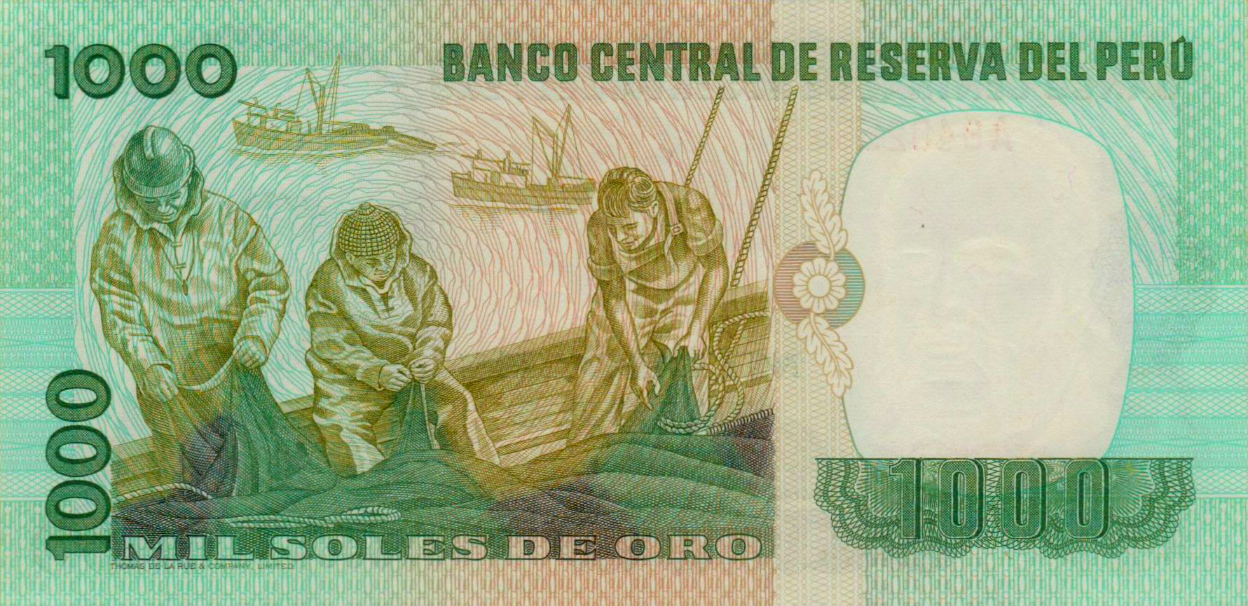 Peru 1000 1979 UNC P-118